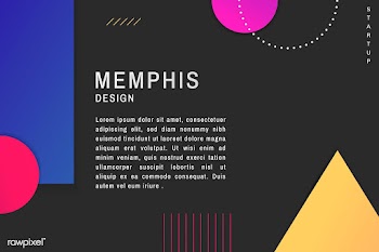Memphis patterned background | Free stock vector - 595779