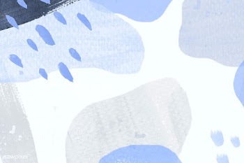 Memphis patterned blue background | Free  illustration - 2340826