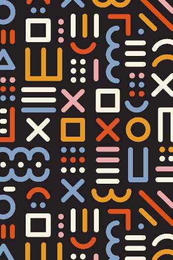 Memphis social media banner pattern, | Free Photo - rawpixel