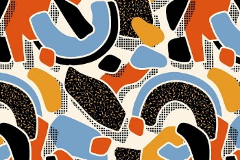 Memphis social media banner pattern, | Free Photo - rawpixel