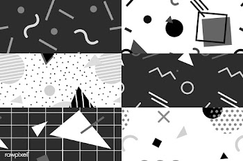 Memphis style pattern collection | Free stock vector - 586415