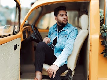 Men's Blue Denim Button Up Jacket