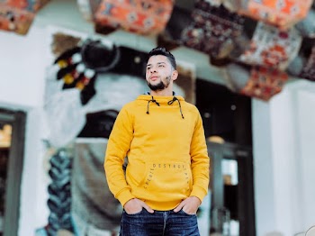 Men's Yellow Dress Shirt