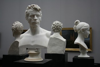 Men and Woman Head Busts