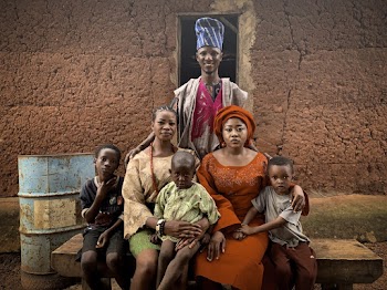 Men and Women Having a Group Picture