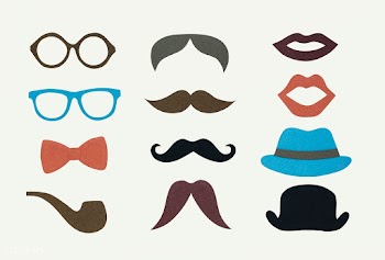 Men hipster icon collection set graphic | Free stock psd mockup - 261370
