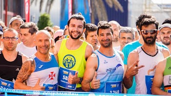 Men on Starting Line