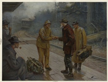 Men on train platform | Free Photo - rawpixel