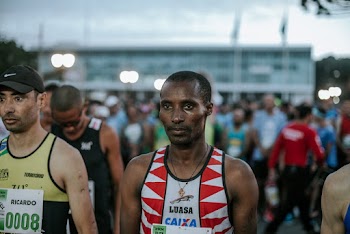 Men Participating In A Marathon
