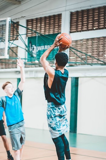 Men Playing Basketball
