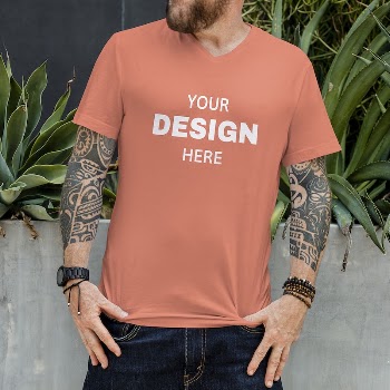 Men&rsquo;s tee mockup, basic wear | Free PSD Mockup - rawpixel