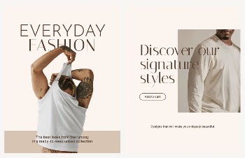 Men's fashion flyer editable template, | Free PSD - rawpixel