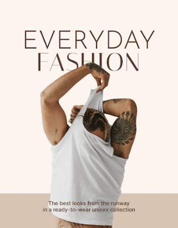 Men's fashion flyer editable template, | Free Vector Template - rawpixel