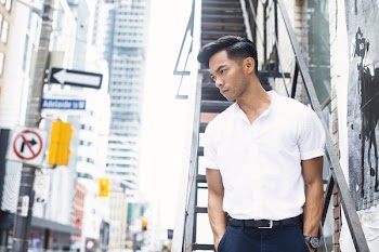 Men's Fashion In Busy City
