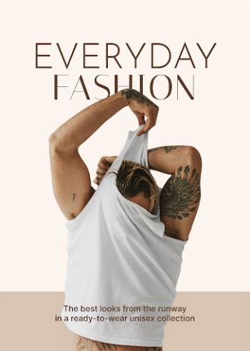 Men's fashion poster editable template, | Free PSD Template - rawpixel