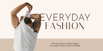 Men's fashion Twitter post template, | Free Vector Template - rawpixel