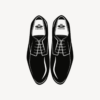 Men's leather shoes sticker, fashion | Free Vector - rawpixel