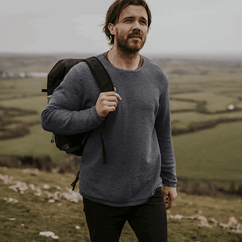 Men's sweatshirt mockup, Autumn fashion | Free PSD Mockup - rawpixel
