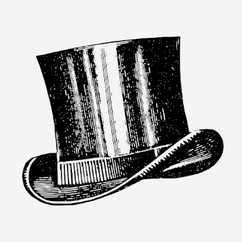 Men's top hat vintage fashion | Free Photo Illustration - rawpixel