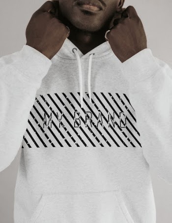 Men's white hoodie mockup on black | Free PSD Mockup - rawpixel