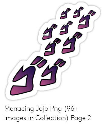 Menacing Jojo Png 96+ Images in Collection Page 2 | Images Meme on ...