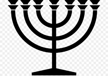 Menorah, Judaism, Hanukkah PNG