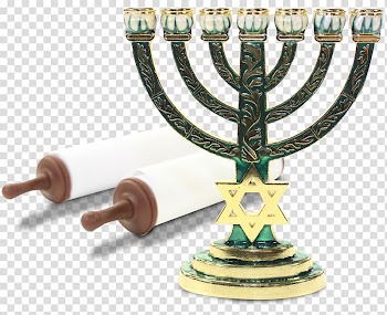 Menorah Judaism Torah Jewish people Bible, Judaism transparent background PNG clipart