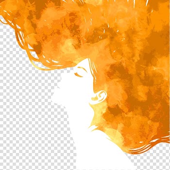 Menstruation Poster Woman Menstrual Hygiene Day, Women face hair color transparent background PNG clipart