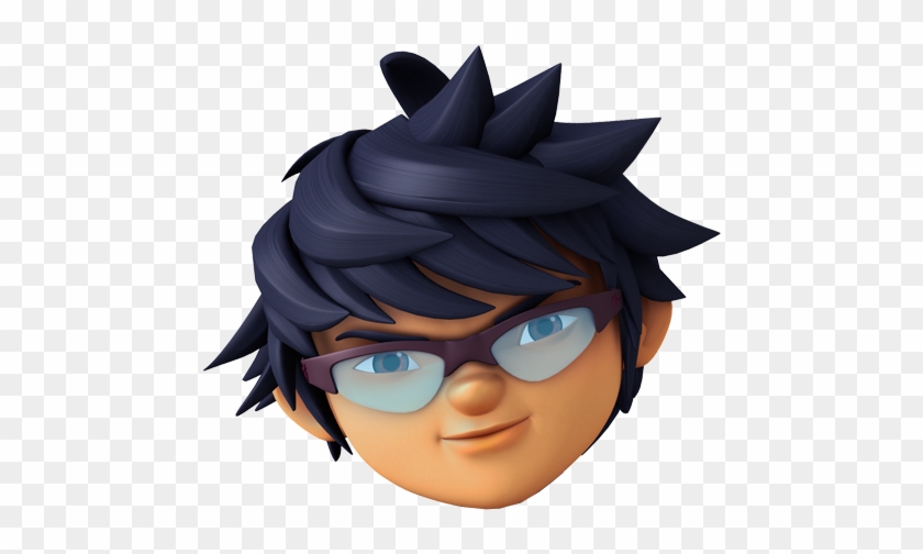 Mentahan Gambar Kepala Kartun Boboiboy Png Grafis Media - Kepala Anime Boboiboy Png