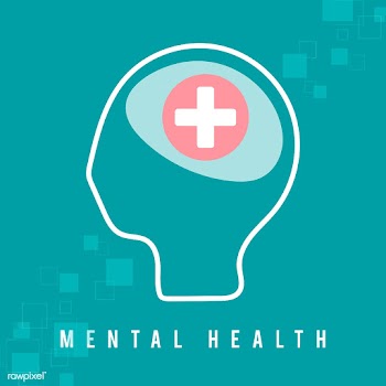 Mental health and a healthy mind vector | Free stock vector - 519427