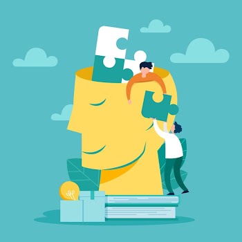 Mental health awareness concept Free Vector