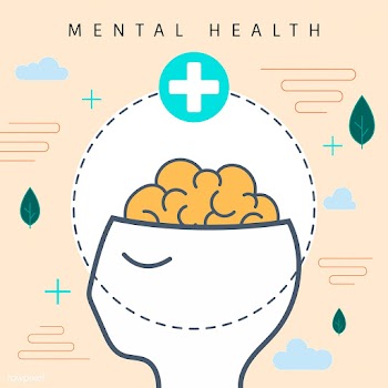 Mental health awareness icon vector | Free stock vector - 519419