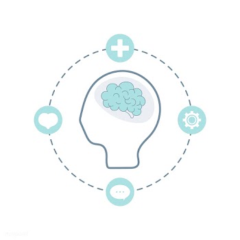 Mental health awareness icon vector | Free stock vector - 519428