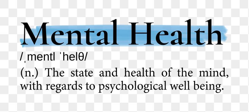 Mental health png dictionary word | Free PNG - rawpixel