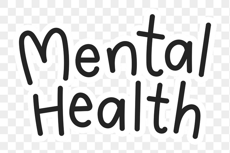 Mental health png word sticker | Free PNG - rawpixel