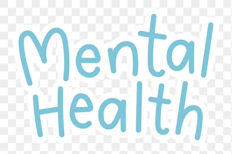 Mental health png word sticker | Free PNG - rawpixel