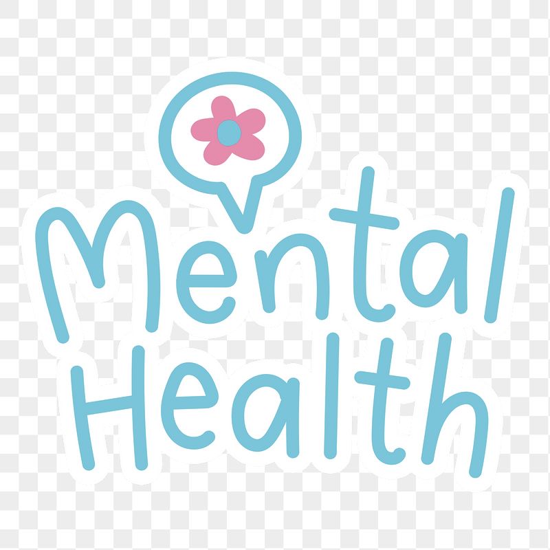 Mental health png word sticker | Free PNG - rawpixel