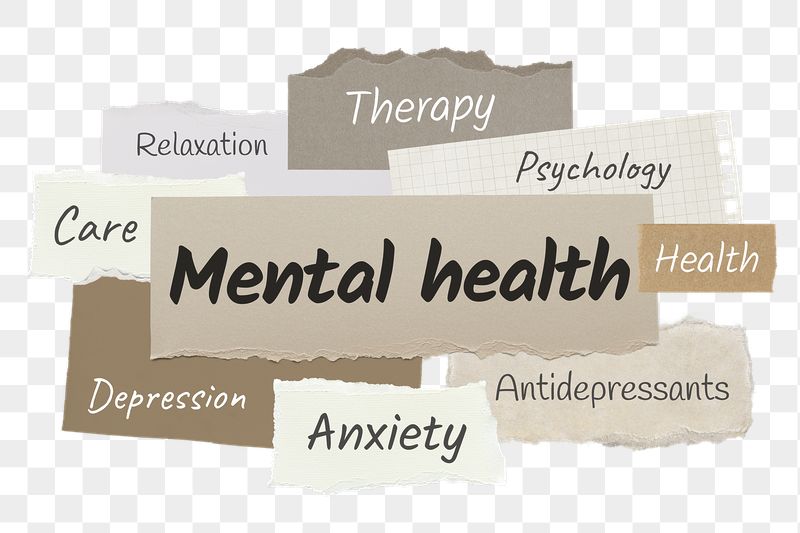 Mental health png word sticker | Free PNG - rawpixel