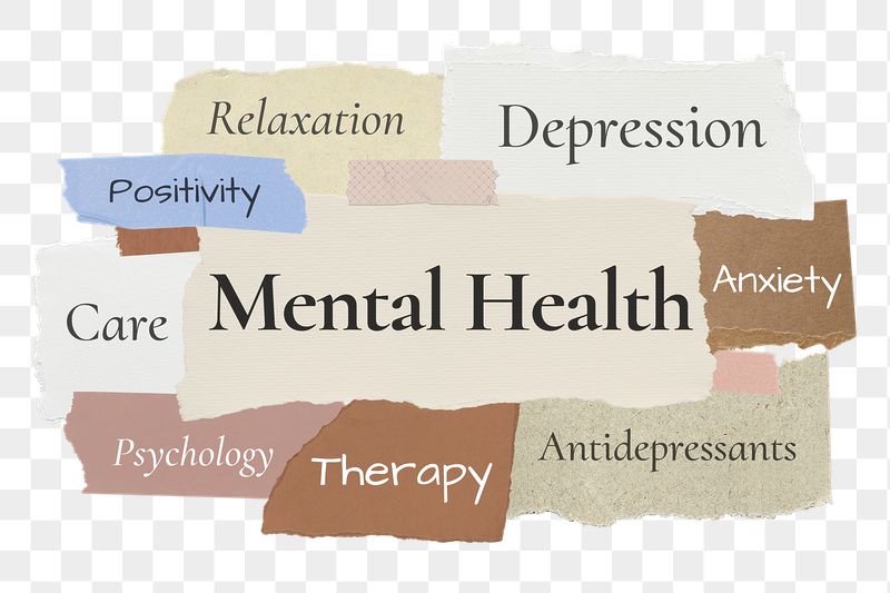 Mental health png word sticker | Free PNG - rawpixel