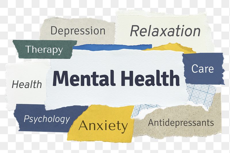 Mental health png word sticker | Free PNG - rawpixel