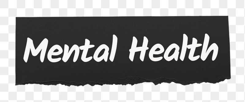 Mental health png word sticker | Free PNG - rawpixel