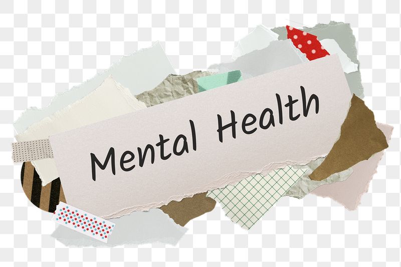 Mental health png word sticker, | Free PNG - rawpixel