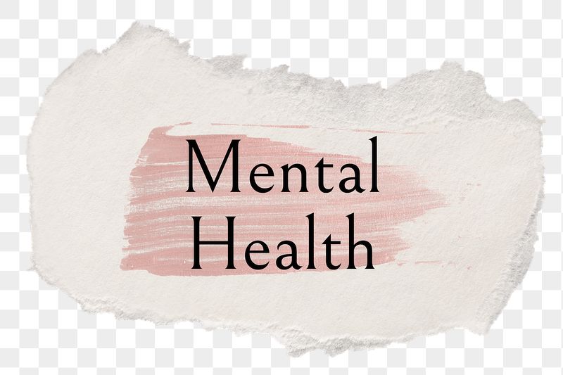 Mental health png word sticker | Free PNG - rawpixel