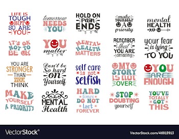mental health svg bundle