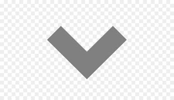 Menu Arrow Icon - Down Arrow PNG Transparent Image 