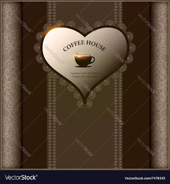 Menu for restaurant cafe bar coffeehouse vector image