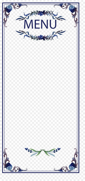 Menu Gratis Restaurant Cuisine - Decorative lace material vector menu 