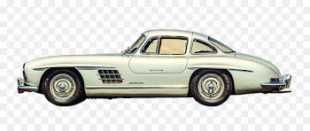 Mercedes-Benz 300 SL Car Mercedes-Benz CLA-Class Automotive design - White Mercedes-Benz classic cars side 