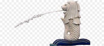 Merlion Lion head symbol of Singapore Landmark Marina Bay - singapore 