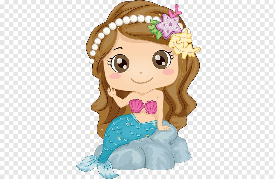 Mermaid, A mermaid sitting on a stone, toddler, vertebrate, stone png